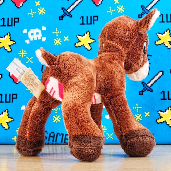 Rudolph The Red-Nosed Reindeer 7" UltraSoft Stuffed Christmas Holiday Plush - Picture 2 of 7